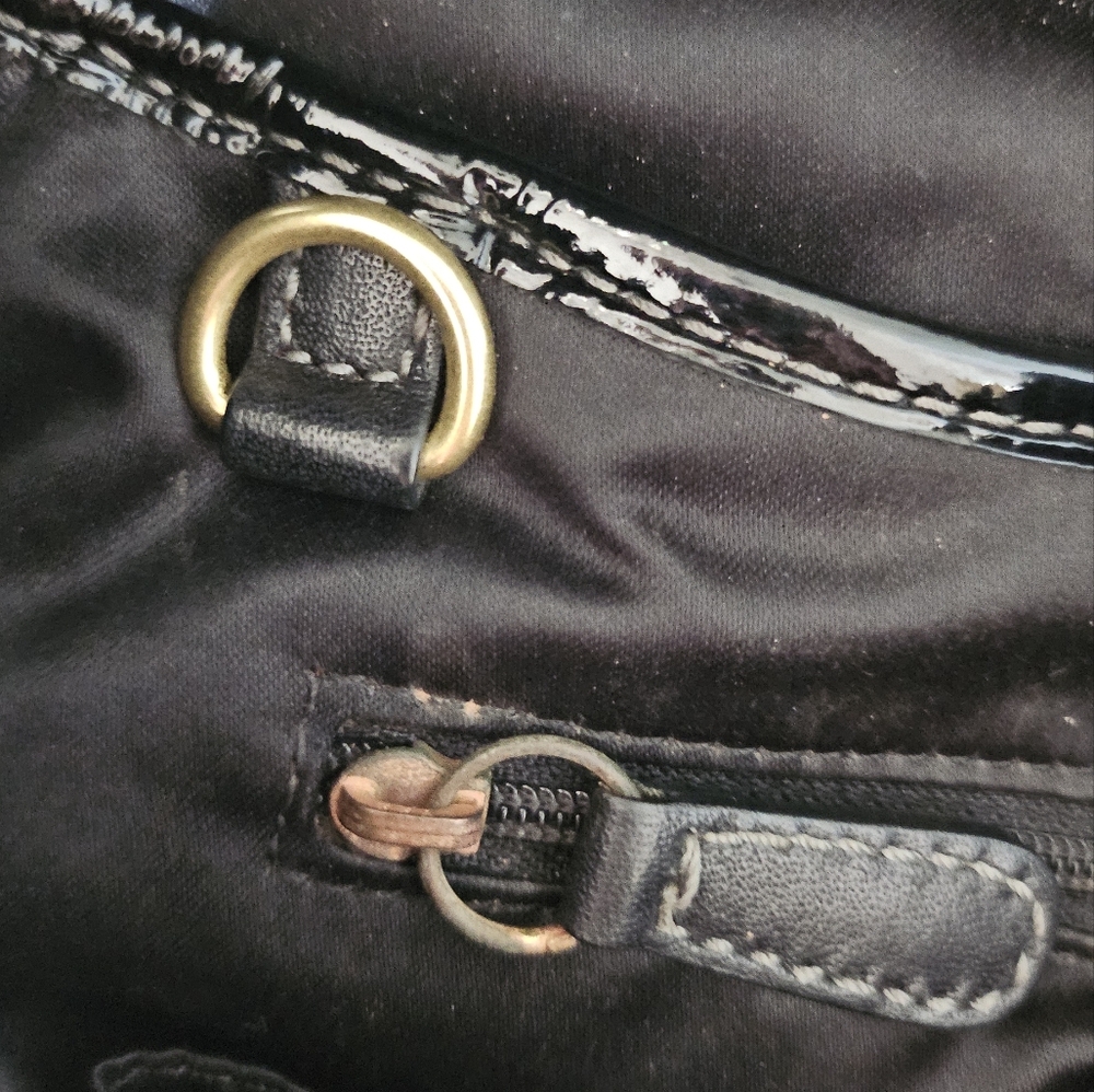 COACH Black Ergo Signature Flap Y2K Shoulder Bag - Picture 9 of 13